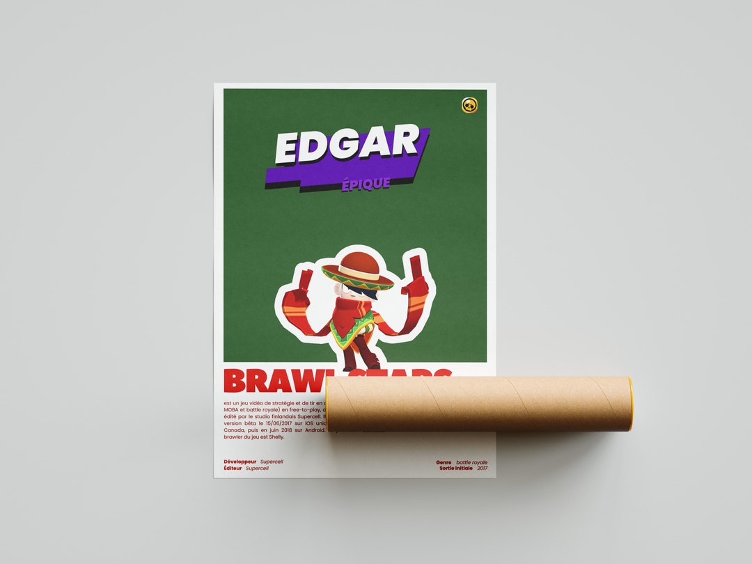 6 Brawl Stars Posters. Video Games, Downloadable, Digital Download ...