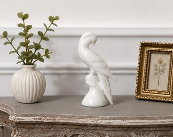 Rocco the Parrot – 1:12 Scale Miniature Parrot Figurine | 3D Printed Dollhouse Decor