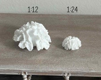 Dollhouse Miniature Coral - 1:12 or 1/24 scale available