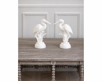 Dollhouse Miniature, 1:12 Scale, Pair of Herons, Hamptons, Coastal Styling