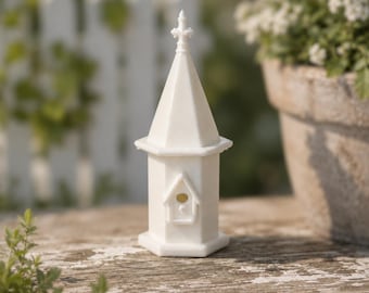 1:12 Scale Miniature Birdhouse Inspired by Antique Farm House