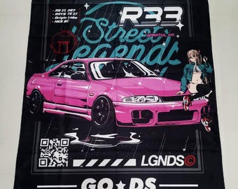 Skyline poster Gtr r33 gt-r fast furious art r32 1998 super jdm and print wall r34 r35 sportscar
