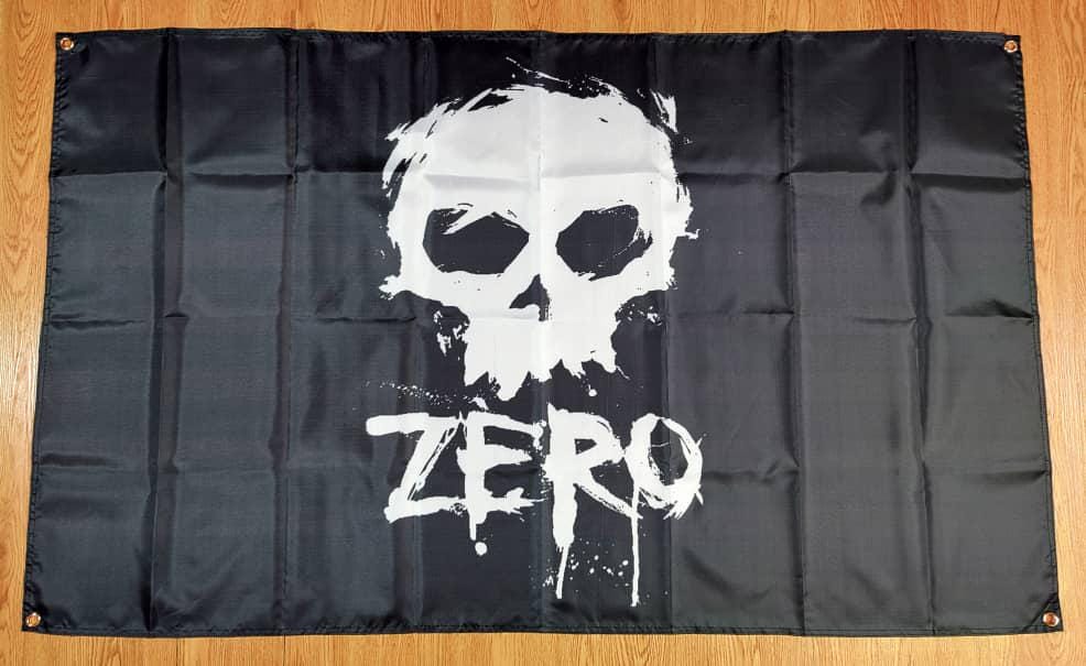 希少 フェード USA製 90sヴィンテージ ZERO SKATEBOARDS Zero Skateboards Rising Punk Flag Series Great Britain UK