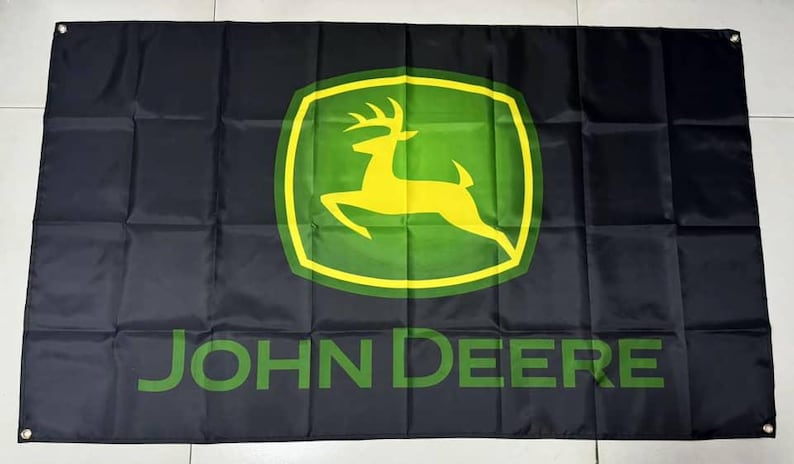 WinCraft John Deere Flag 3'x5' Deluxe - Officially Licensed Tractor Farm Flag, Made In USA - View #4