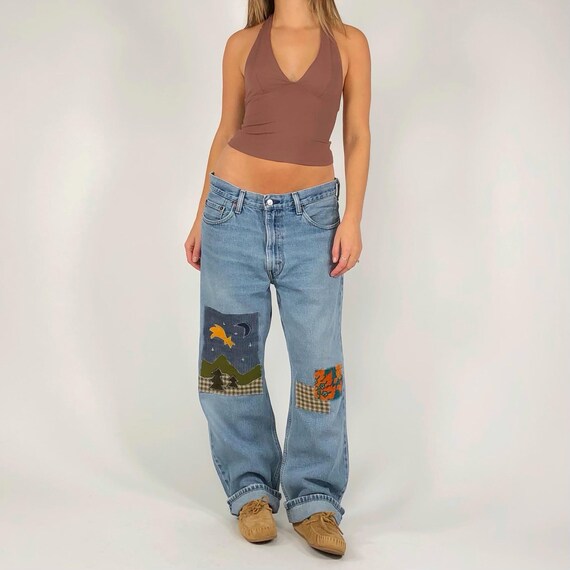 Vintage Patchwork Levi’s - image 4