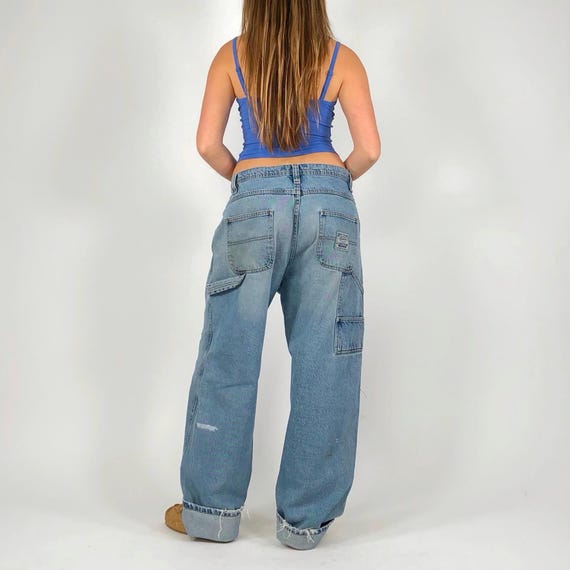 Vintage Patchwork Carpenter Jeans - image 2