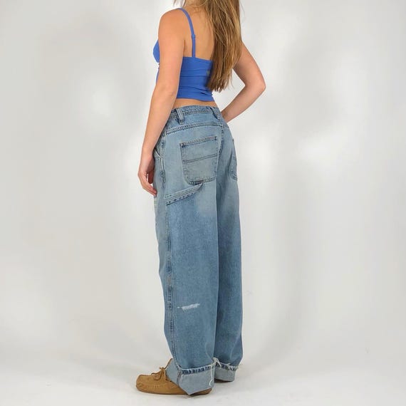 Vintage Patchwork Carpenter Jeans - image 4