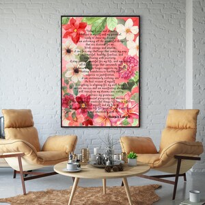 Instant Download Affirmation Card for Her Positive Affirmations Gift for Her Christmas Gift Printable Wall Art