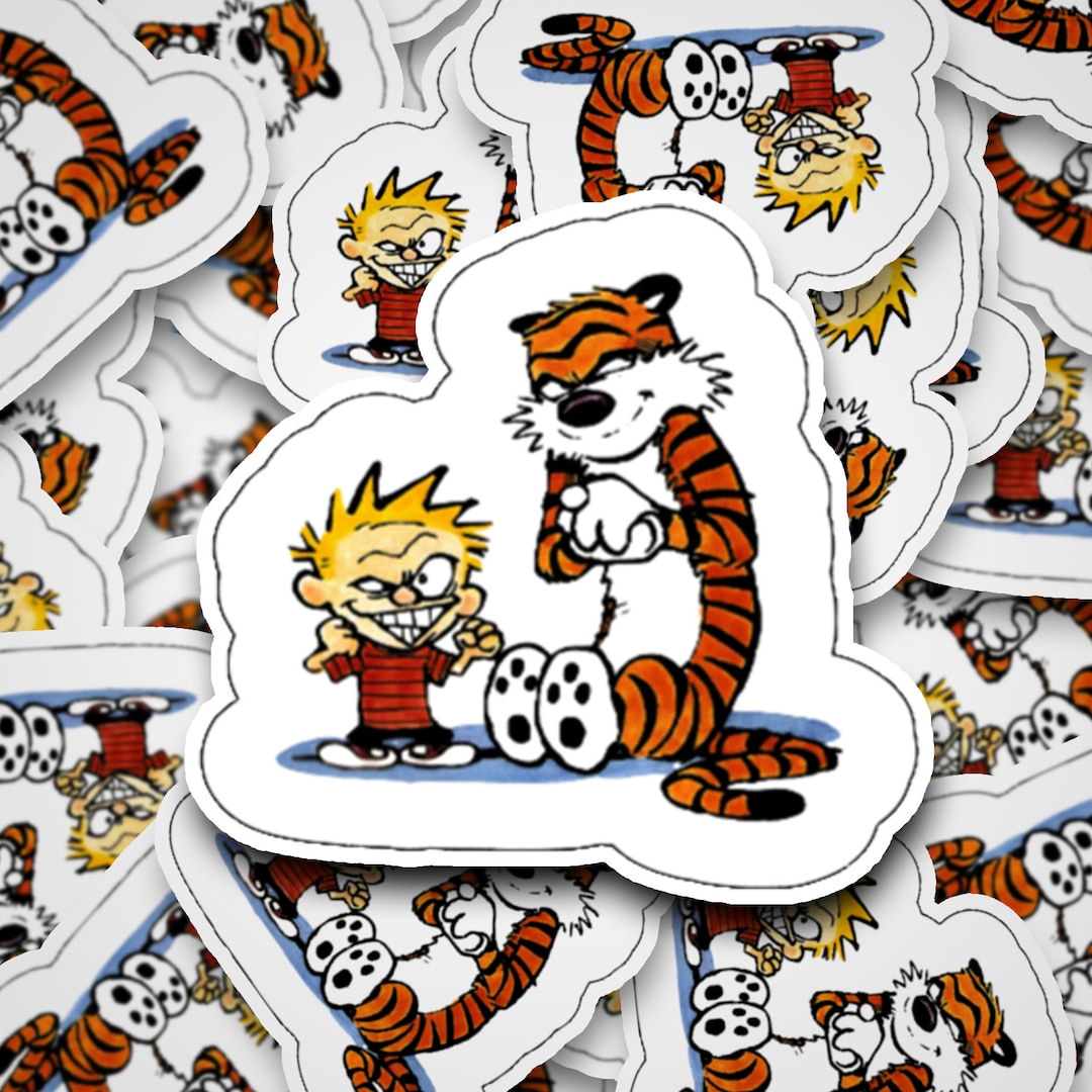 Tigerman Sticker Stickers - Laminated - (4 Designs) Tiger - Boy - Classic - Comics - Etsy