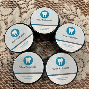 Talg-Zahncreme Flouridfrei