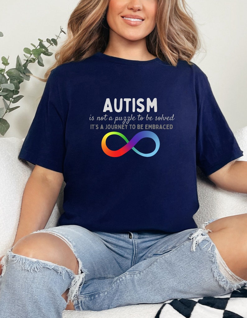 Autism Acceptance T-shirt: Neurodiversity Shirt for Supporters of the ...