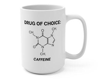 Droge der Wahl - Koffein Kaffeebecher