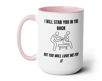 Lustige Anästhesie Tasse - Peridural / Spinal / OB Anästhesie Tasse Stab dir in den Rücken