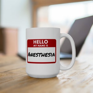 Anesthesia Mug