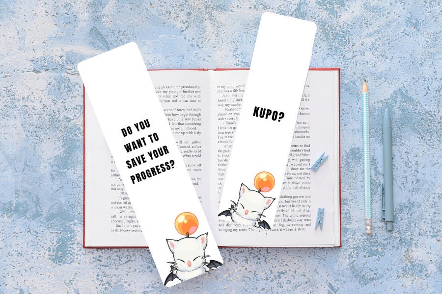 Final Fantasy Fanmade Bookmarks - Etsy