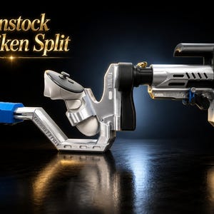 Meta Quest 3, 3s VR Gunstock, Magnetic Controller attachment VR Rifle Stock For FPS