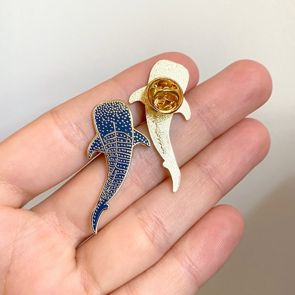 Whale Shark Australian Native Enamel Pin
