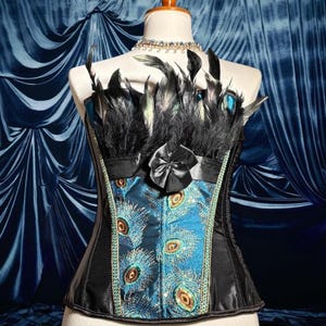 Corset Tops With Feathers - Etsy
