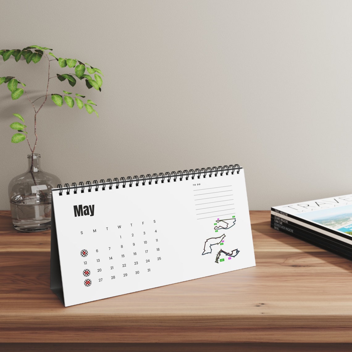 2024 F1 Calendar Formula 1 Calendar Formula 1 Desk Calendar for F1 Fan