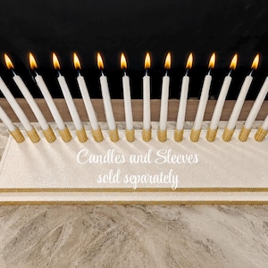 Candelabra Base Only | 31" Foam Platform with Direct-Fit Candle Holes | Sweet 16 Quinceañera Mitzvah | Name Sign Sold Separately