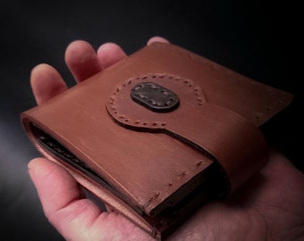 Personalised Leather Wallet, Handmade Leather Wallet, Men's Wallet, Card Holder, Handcrafted Wallet, Handmade Men's Wallet, Unique Wallet