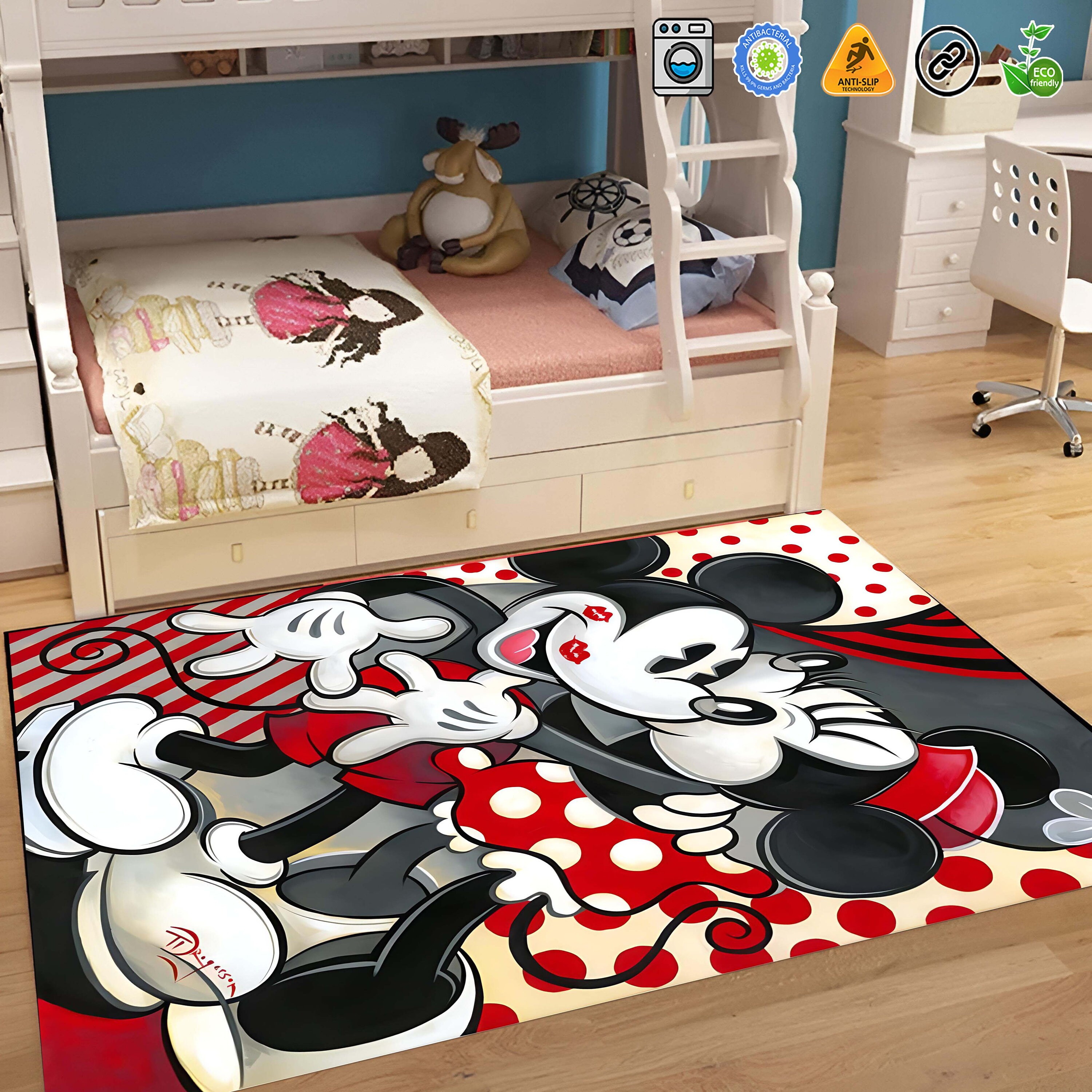 Discover Tappetino a tema Topolino e Mini Mouse