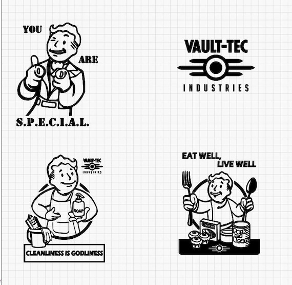 Vault Boy Fallout Vault-tec You Are Special Files Bundle Vault Boy Fallout Vault-tec You Are Special Files Bundle