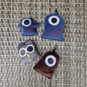 Soul comforter lucky charm pocket monster lucky monster courage monster encourager monster little monster gift souvenir worry eater owl