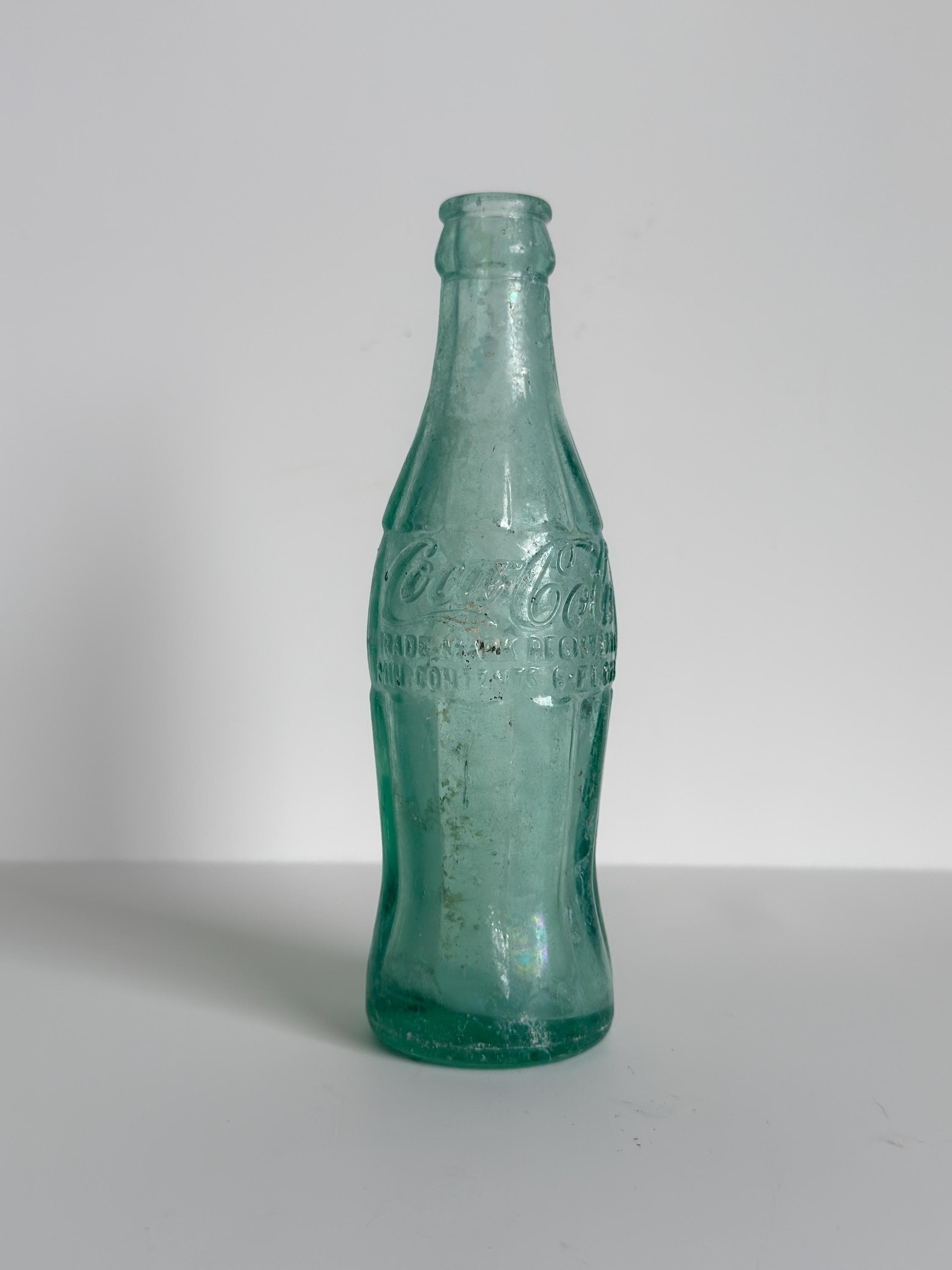 Vintage Coca-cola Bottle — Coatesville, PA (PAT D-105529, 1940s