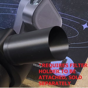 ZWO Seestar S50 Telescope Dew Shield For Lens Filter Plastic Astronomy Astrophotography Gift Accessories