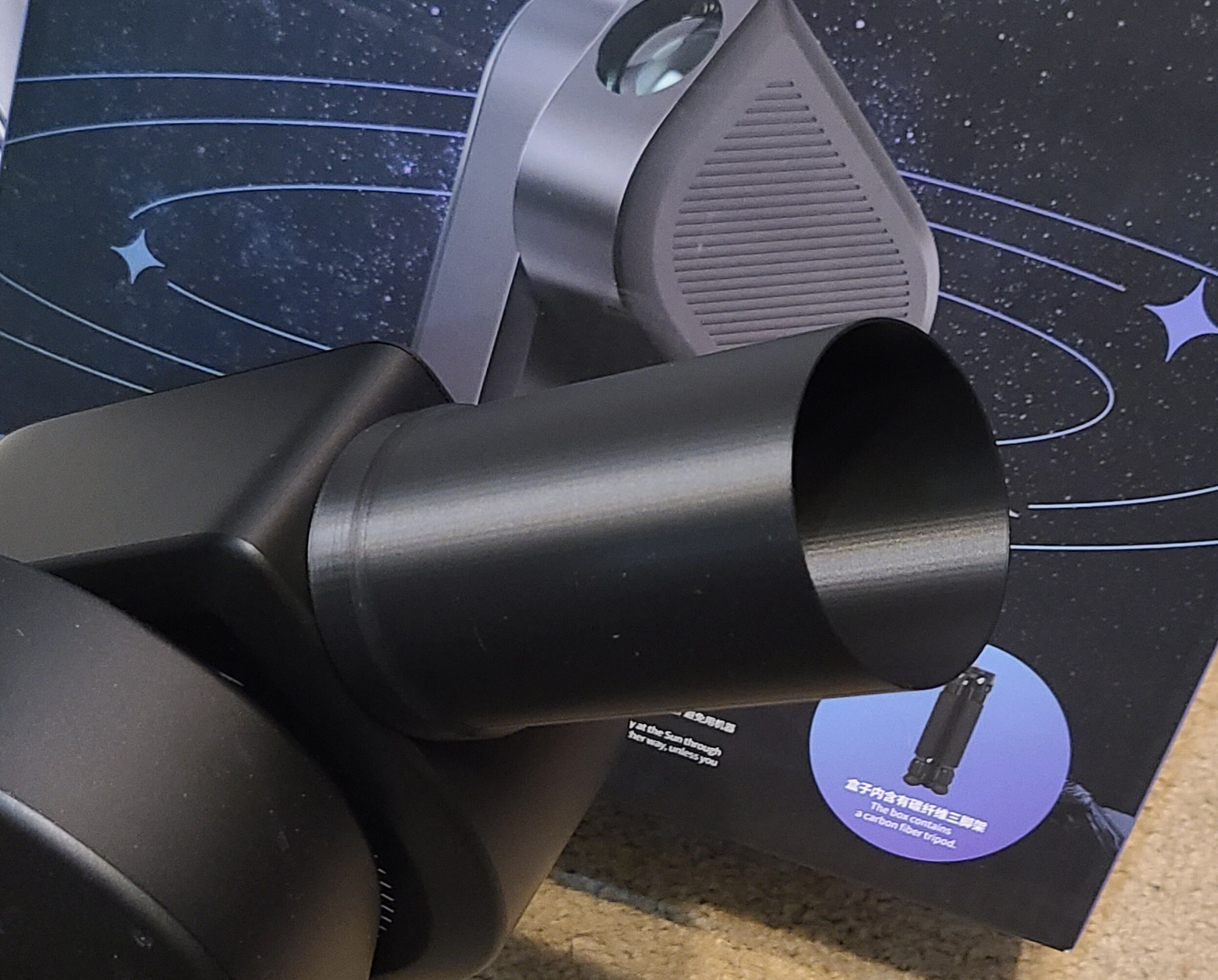 Telescopio ZWO S50 Con Ricerca Satellitare E Filtro Integrato AstroSolar - Nuovo