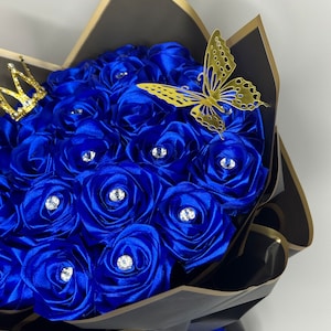 Eternal Ribbon Roses - Etsy