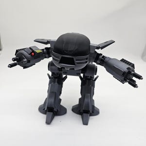 Enforcer Droid ED-209 | Futuristic Lawbot Figure | Cyberpunk Robot | Mech Enforcer Display 3D Printed