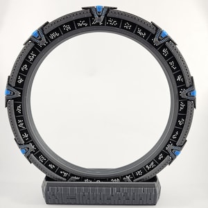 Réplica de Puerta Anillo Pegaso/Galaxy de 20 cm de diámetro Impreso en 3D