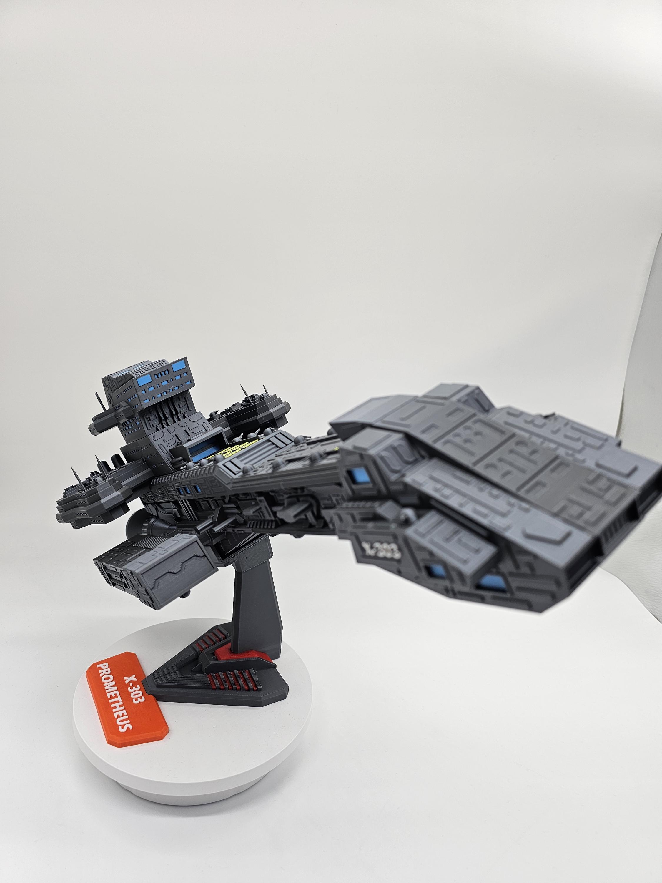 Stargate X303 Prometheus Ship | X-303 Tau'ri Replica Model | Earth