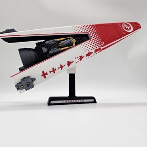 The Expanse Razorback | Replica Ship Model | Racing Pinnace 3D Printed with Stand (35cm / 14 inch long)