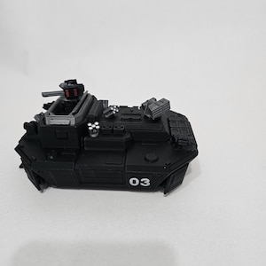 The Expanse MCRN-lander | Replica-scheepsmodel | Dropship 3D-geprint (35 cm / 14 inch lang)