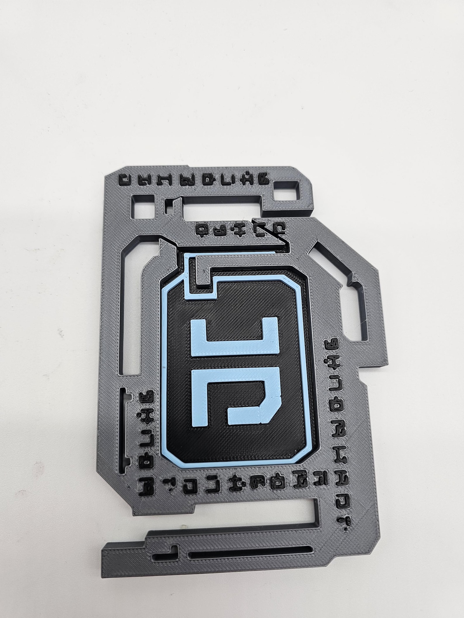 Subnautica Alien Tablet Replica Precursor Key – Blue , Purple, Orange ...