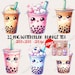 Kawaii Breakfast Food Clipart - Vector, PNG & JPG Files - 300 DPI Cute ...