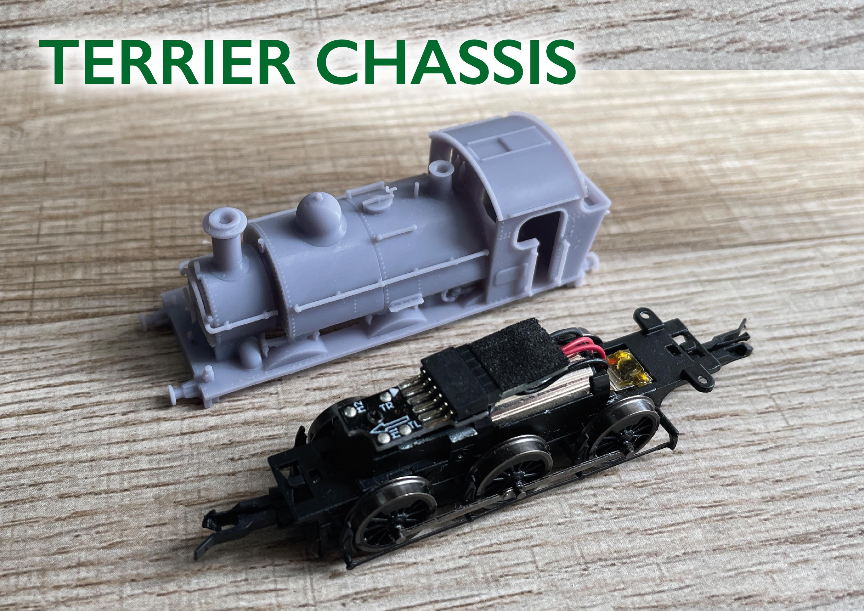 TT:120 GWR Holcroft Shunter Body for Hornby Terrier or 08 Chassis