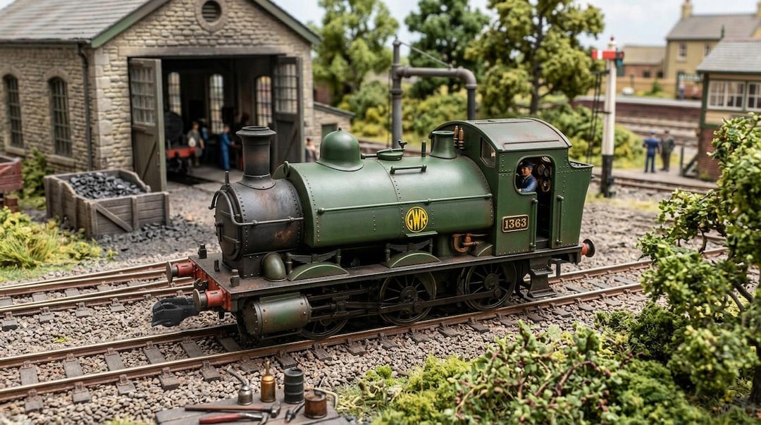 TT:120 GWR Holcroft Shunter Body for Hornby Terrier or 08 Chassis