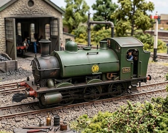 TT:120 GWR Holcroft Shunter Body for Hornby Terrier or 08 Chassis