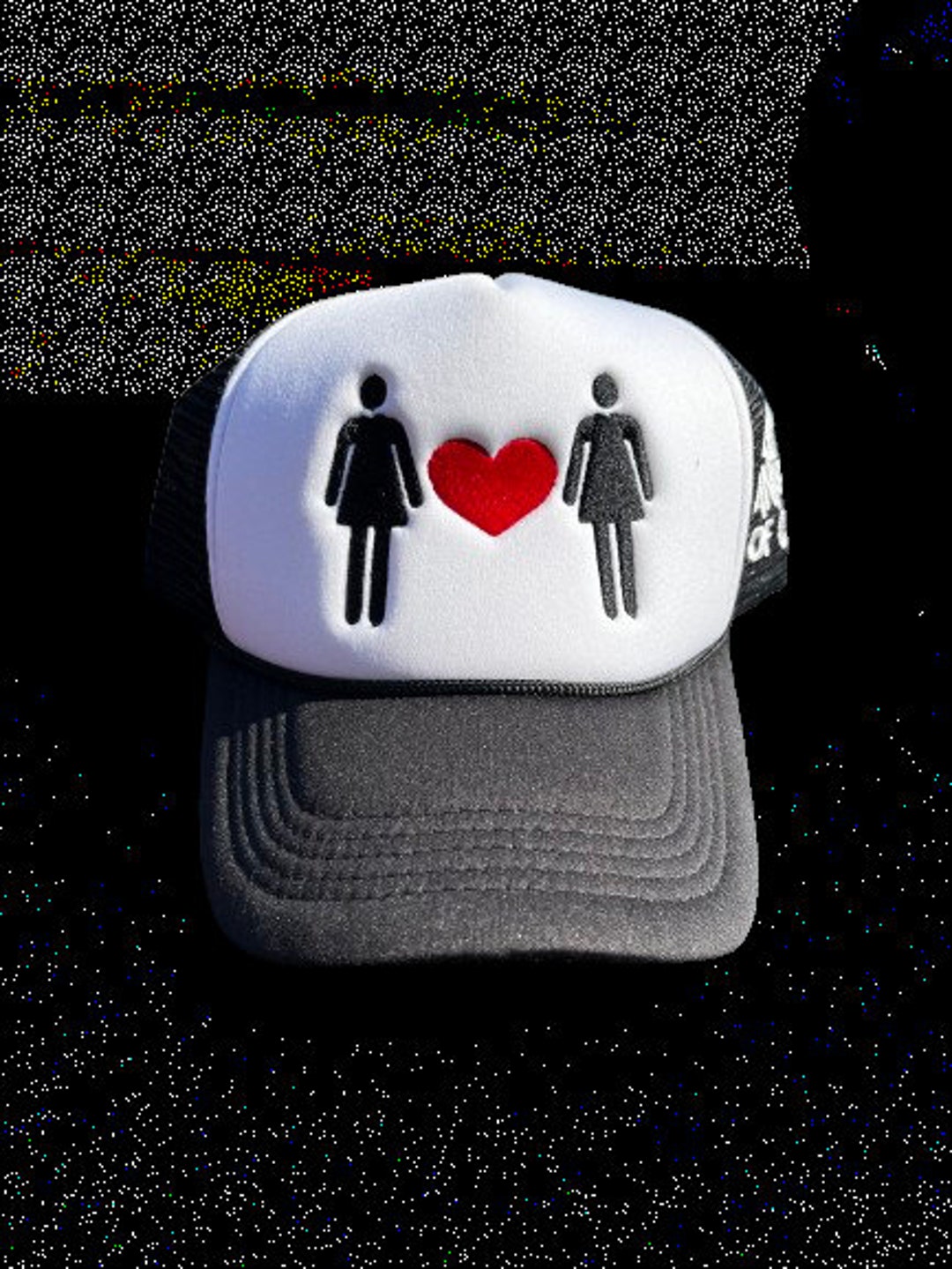 Love Shack Fancy Women Joni Trucker Hat Chapparal Blue main image 0