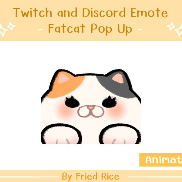 FFXIV Animated Emote * Fat Cat Pop Up