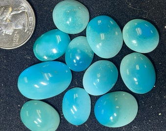 Sleeping Beauty Turquoise Cabochons for jewelry making