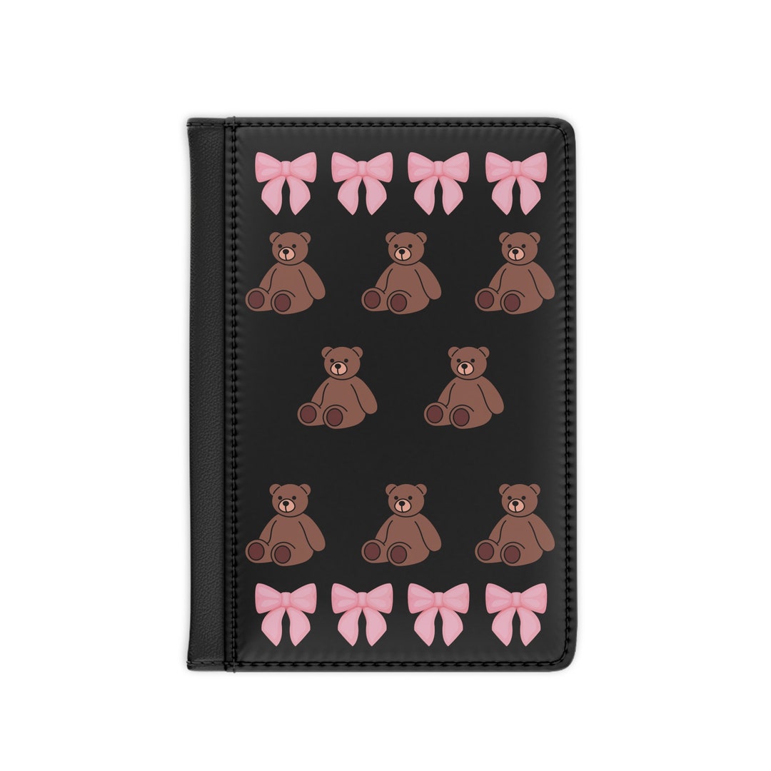 Cute Teddy Bear Passport, Teddy Bear Pattern, Teddy Bear Valentine ...