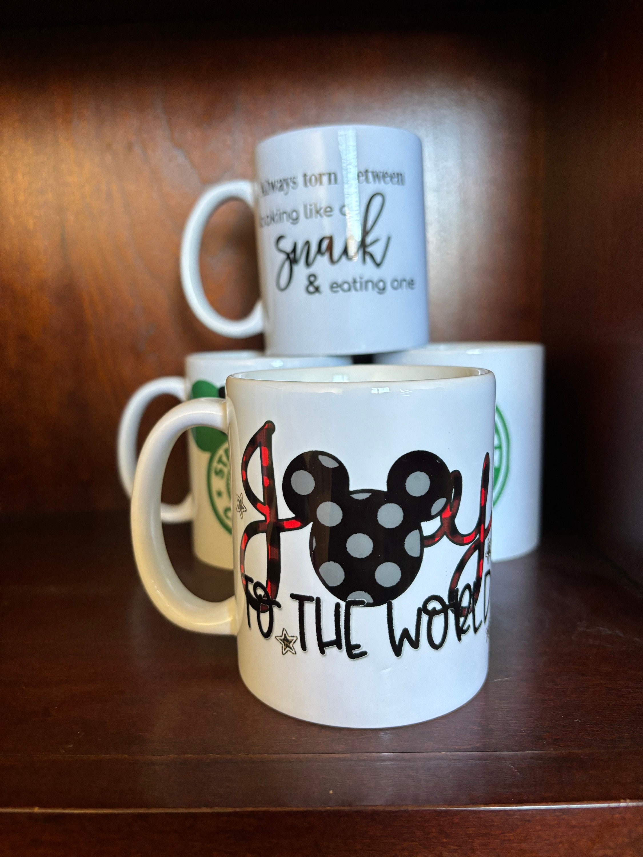 Disney holiday mugs etsy