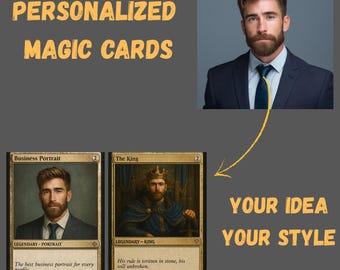 Tarjeta MTG personalizada / Tarjeta personalizada de Magic The Gathering (digital)