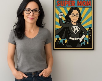 Custom Comic Book Portrait From Your Photo | Unique Digital Comic Cover Gift For Anyone