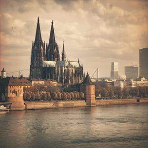Cologne, Cathedral, Colonia, pictures, vintage, Cologne, photo,